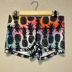 FeedMeFightMe Pineapple Workout Shorts